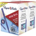 Paper Mate Ballpoint Pen, Medium Point, 120/BX, Blue PK PAP2096478
